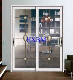 Ermeticità moderna Windows scorrevole di vetro di alluminio di progettazione della Camera per costruzione commerciale