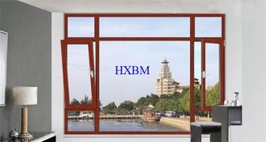 Francese di legno Windows del vetro temperato e termoresistenza delle porte forte
