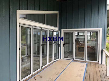 Elettroforesi di alluminio di vetro anodizzata EPDM delle porte pieganti per costruzione