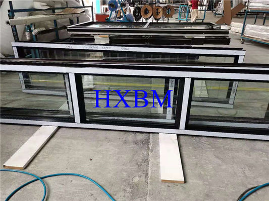 Finestra di vetro 9A resistente alle intemperie PVDF della struttura di alluminio di ISO9001 2.0mm