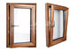Il lusso si dirige facile protettivo dell'ambiente Windows di alluminio di legno installare