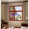 Francese di legno Windows del vetro temperato e termoresistenza delle porte forte