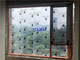 Il colore nero di PVDF ha laminato la rottura termica di vetro di Windows della stoffa per tendine di alluminio insonorizzata